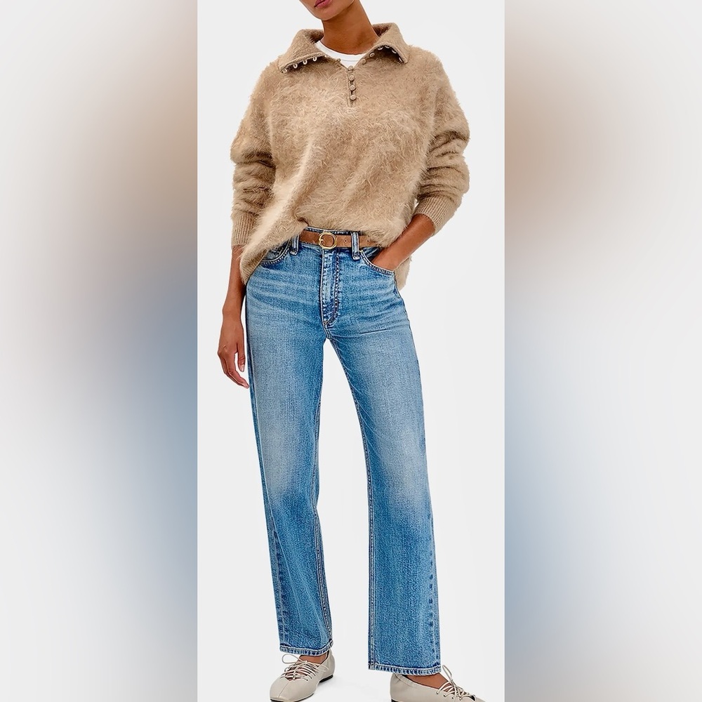 rag & bone Harlow Mid-Rise Ankle Straight Jeans Women’s Size 32